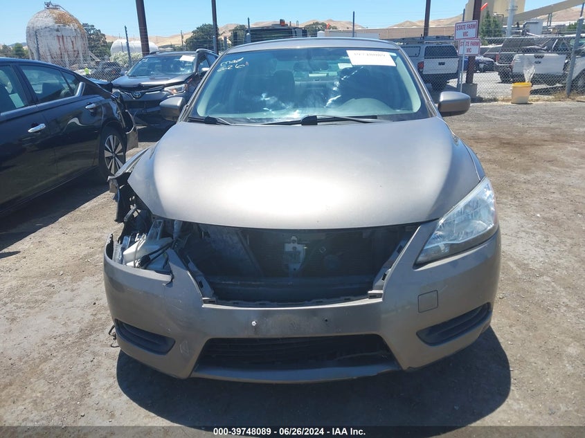 2015 Nissan Sentra Sv VIN: 3N1AB7AP0FL634278 Lot: 39748089