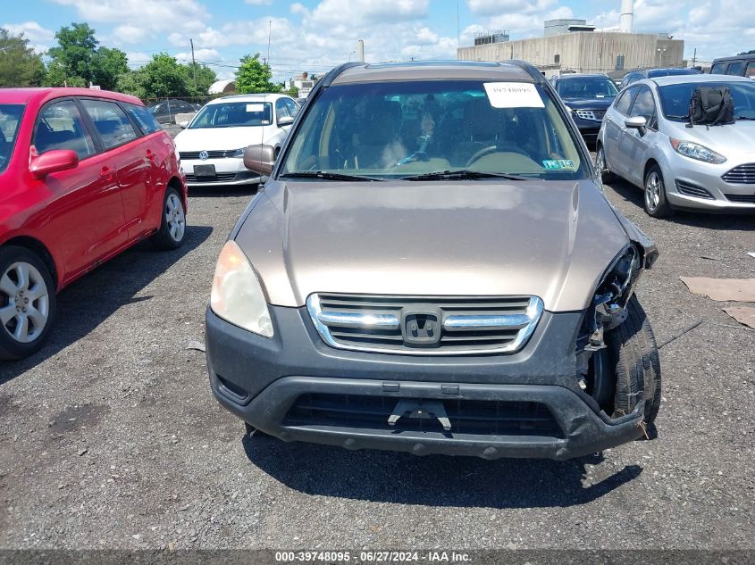 2003 Honda Cr-V Ex VIN: SHSRD78823U153783 Lot: 39748095