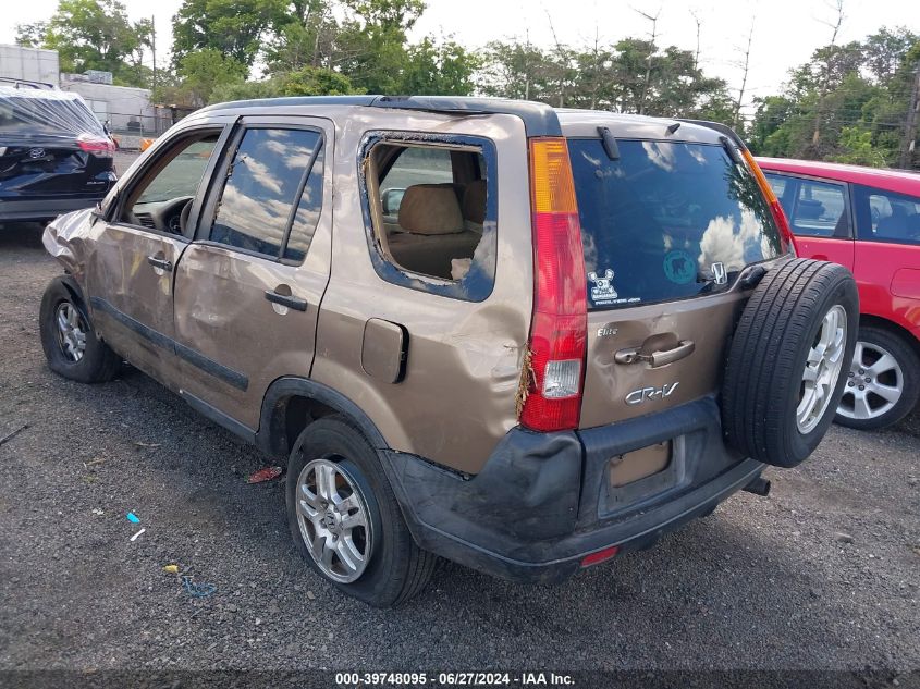 2003 Honda Cr-V Ex VIN: SHSRD78823U153783 Lot: 39748095