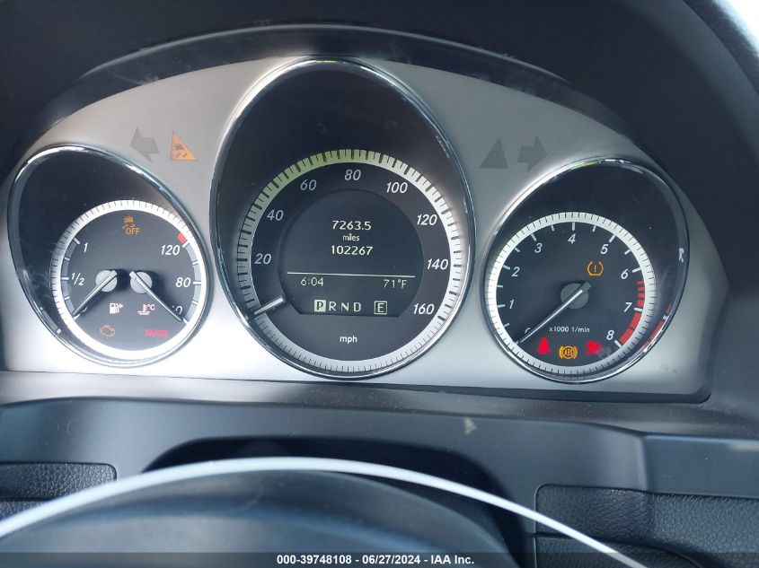 2011 Mercedes-Benz C 300 Luxury/Sport VIN: WDDGF5EB5BR141879 Lot: 39748108