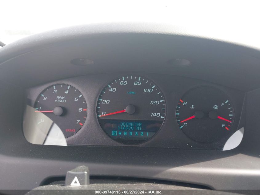 2011 Chevrolet Impala Ls VIN: 2G1WA5EKXB1267046 Lot: 39748115