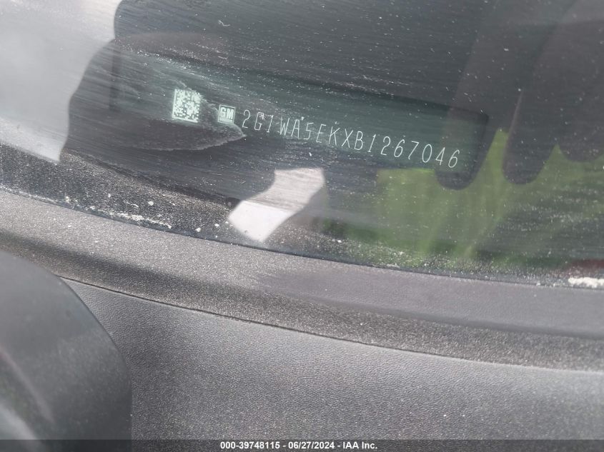 2011 Chevrolet Impala Ls VIN: 2G1WA5EKXB1267046 Lot: 39748115