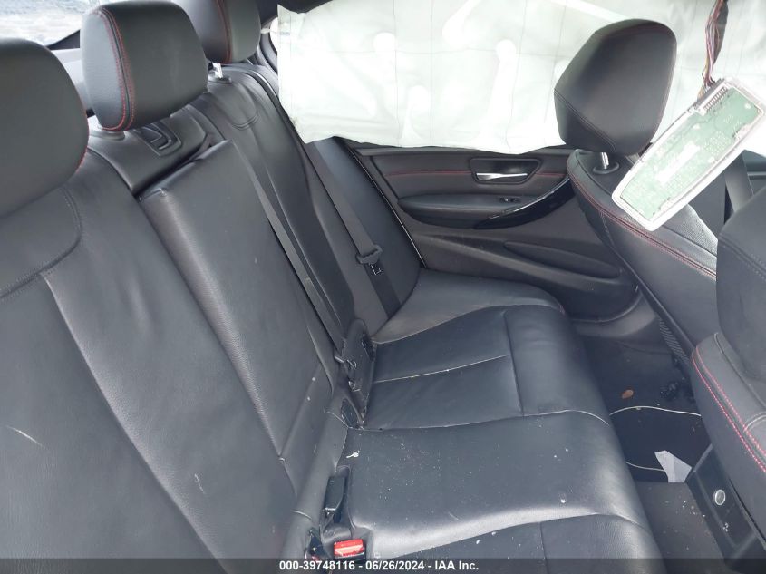 2015 BMW 335I VIN: WBA3A9C53FK473133 Lot: 39748116