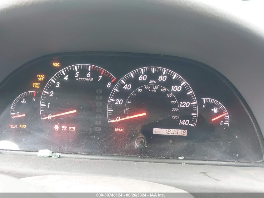 2005 Toyota Camry Le/Xle/Se VIN: 4T1BF30K85U590373 Lot: 39748124