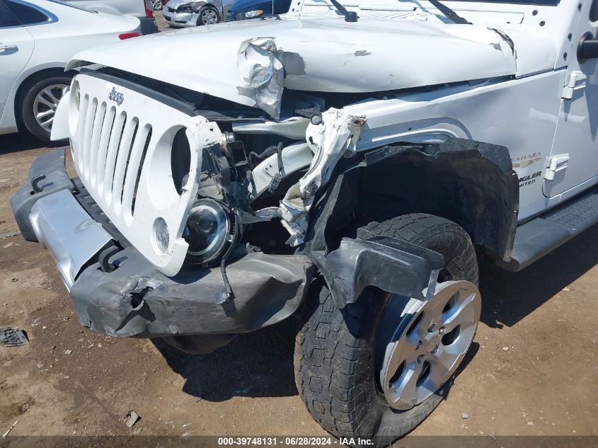 2014 Jeep Wrangler Unlimited Sahara VIN: 1C4BJWEG4EL212937 Lot: 39748131