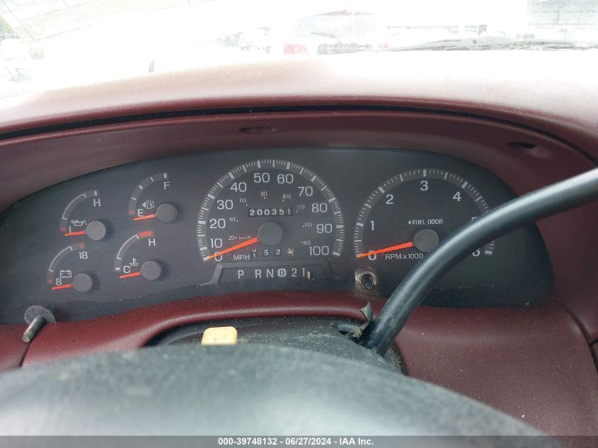 1997 Ford F-150 Lariat/Xl/Xlt VIN: 1FTDF0764VKD60393 Lot: 39748132