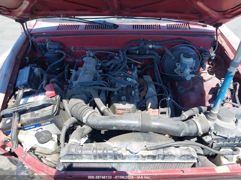 1992 Toyota Pickup 1/2 Ton Short Whlbase Stb VIN: 4TARN81A3NZ034382 Lot: 39748133