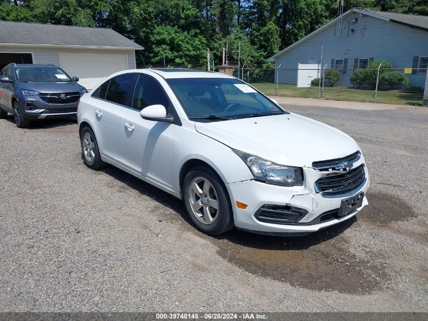 1G1PE5SB5G7221406 2016 Chevrolet Cruze Limited 1Lt Auto