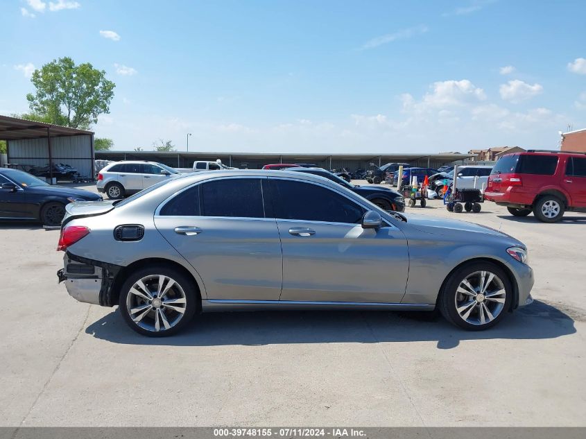 2015 Mercedes-Benz C 300 Luxury/Sport VIN: 55SWF4JB5FU089587 Lot: 39748155