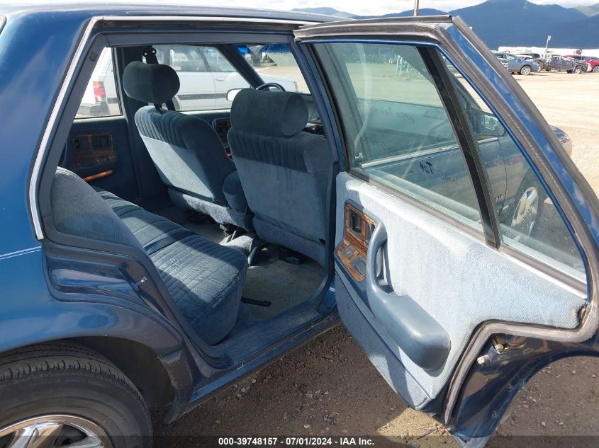 1991 Pontiac Bonneville Le VIN: 1G2HX54C7M1246712 Lot: 39748157