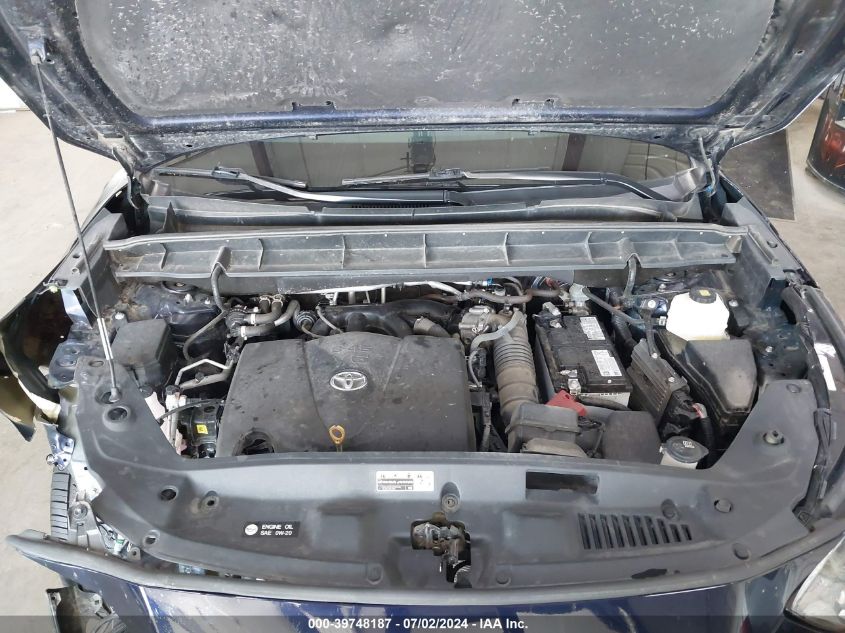 2022 Toyota Highlander Limited/Platinum VIN: 5TDDZRBH8NS161814 Lot: 39748187