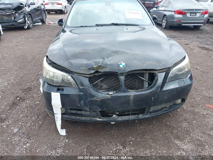 2004 BMW 525 I VIN: WBANA53594B846125 Lot: 39748194