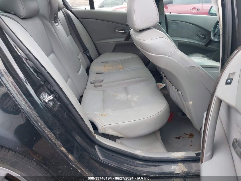 2004 BMW 525 I VIN: WBANA53594B846125 Lot: 39748194