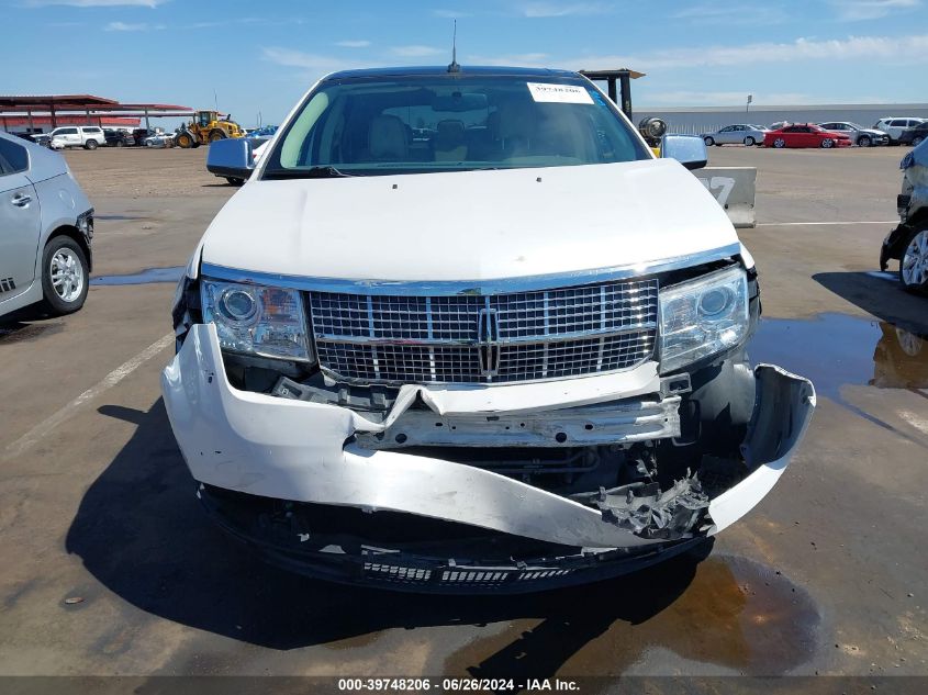 2010 Lincoln Mkx VIN: 2LMDJ6JC2ABJ35443 Lot: 39748206