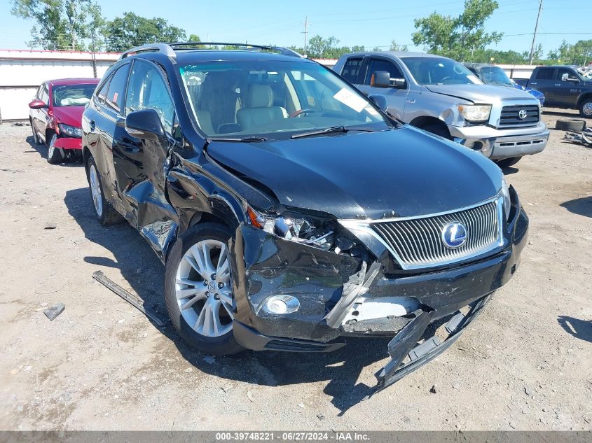 2011 Lexus Rx 450H VIN: JTJBC1BA8B2041301 Lot: 39748221