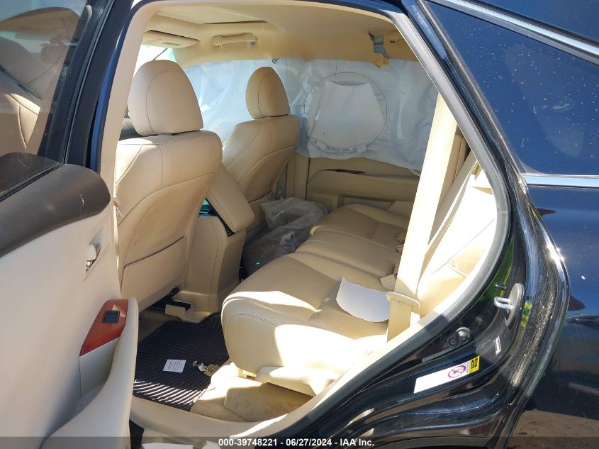 2011 Lexus Rx 450H VIN: JTJBC1BA8B2041301 Lot: 39748221