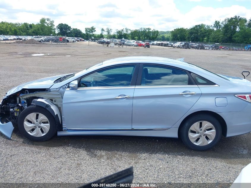 2015 Hyundai Sonata Hybrid VIN: KMHEC4A47FA135271 Lot: 39748250