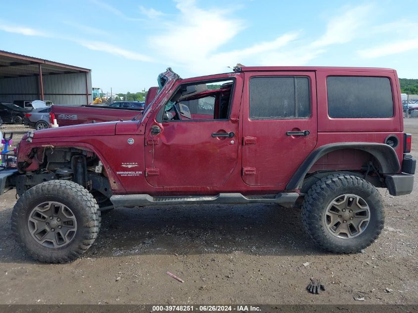 2012 Jeep Wrangler Unlimited Sahara VIN: 1C4BJWEG5CL161364 Lot: 39748251