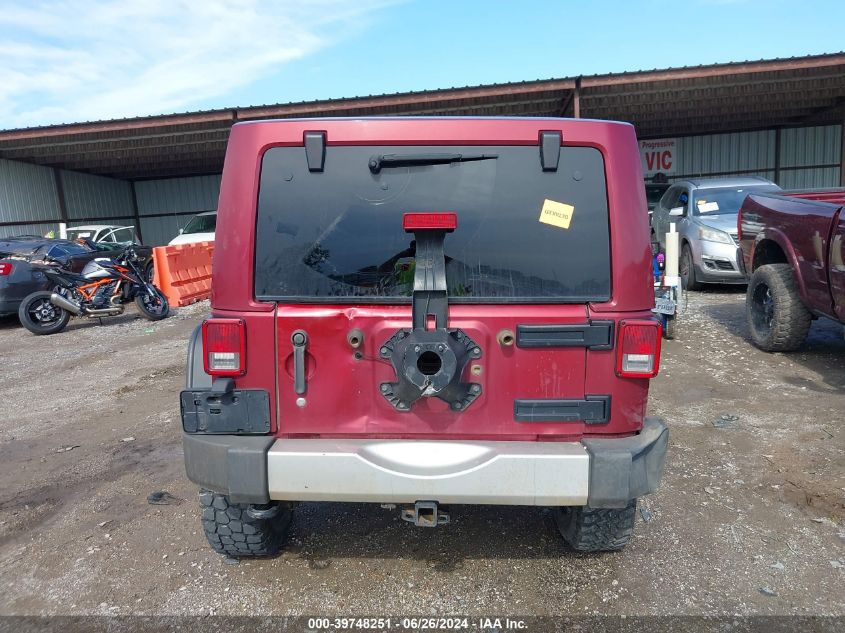2012 Jeep Wrangler Unlimited Sahara VIN: 1C4BJWEG5CL161364 Lot: 39748251