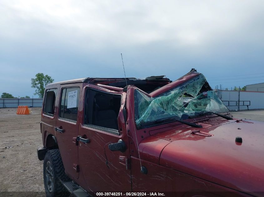 2012 Jeep Wrangler Unlimited Sahara VIN: 1C4BJWEG5CL161364 Lot: 39748251