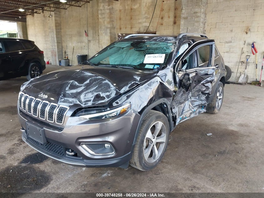 VIN 1C4PJMDX7MD119480 2021 JEEP CHEROKEE LIMITED 4X4