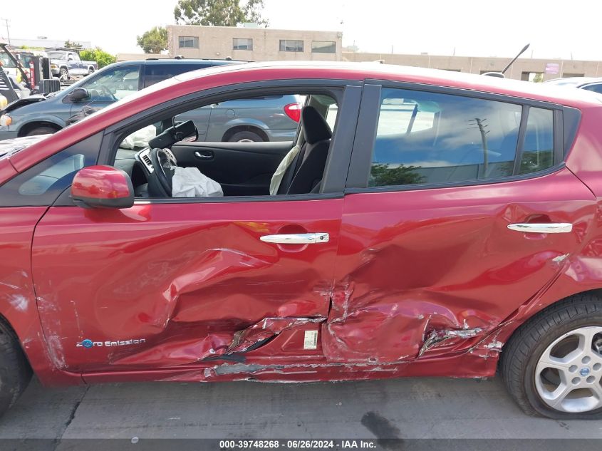 2013 Nissan Leaf Sv VIN: 1N4AZ0CP7DC419766 Lot: 39748268