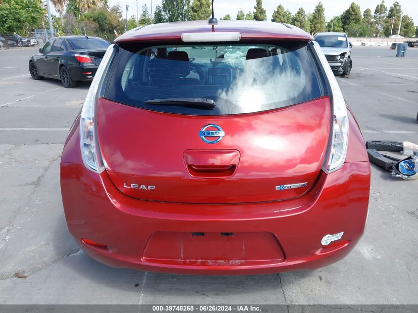 2013 Nissan Leaf Sv VIN: 1N4AZ0CP7DC419766 Lot: 39748268