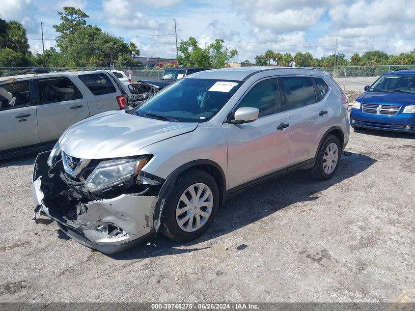 2016 NISSAN ROGUE S - 5N1AT2MV2GC845627