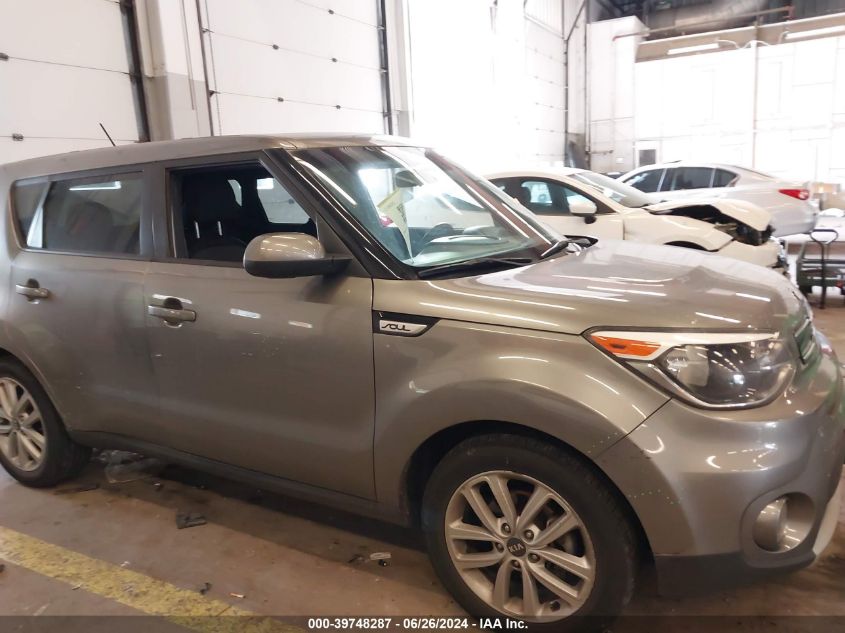 2019 Kia Soul + VIN: KNDJP3A55K7656734 Lot: 39748287