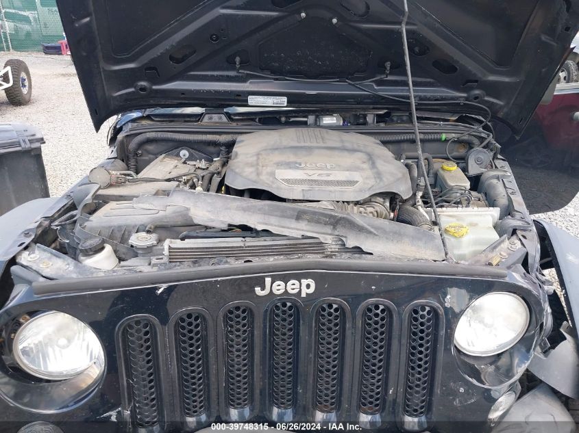 2014 Jeep Wrangler Sport VIN: 1C4GJWAG3EL235587 Lot: 39748315