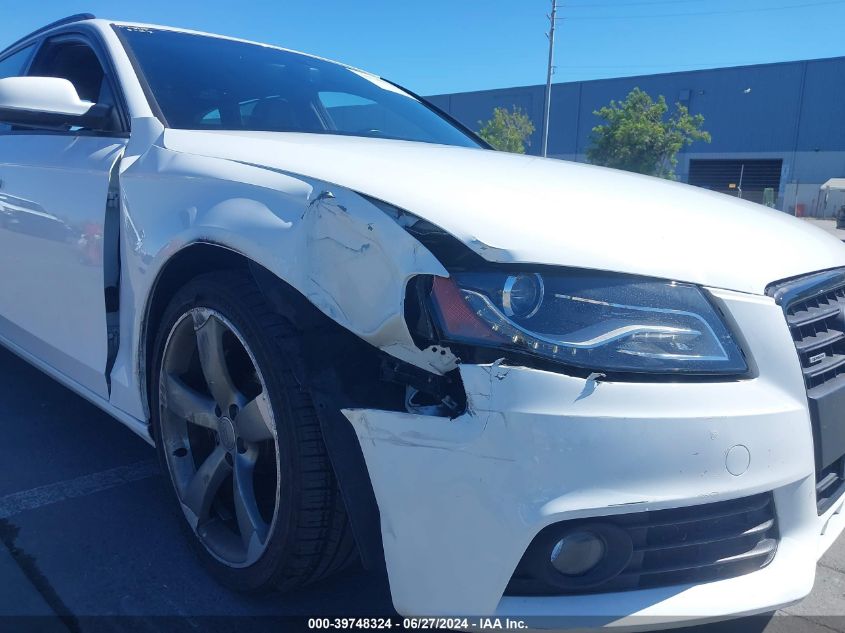 2011 Audi A4 2.0T Premium VIN: WAU4FBFL9BA123805 Lot: 39748324