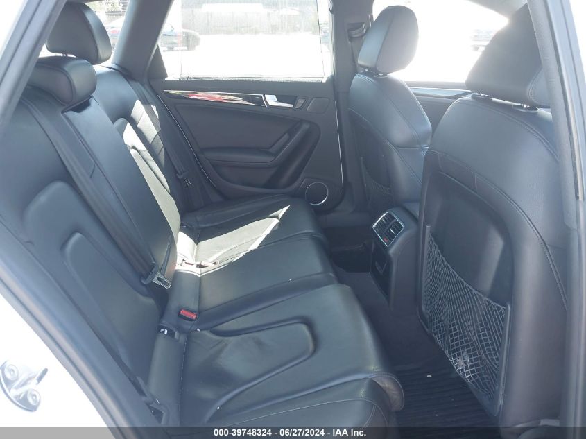 2011 Audi A4 2.0T Premium VIN: WAU4FBFL9BA123805 Lot: 39748324