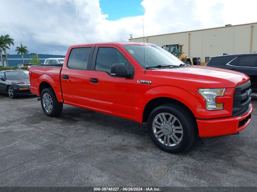2017 Ford F-150 Xl VIN: 1FTEW1EF8HKD84150 Lot: 39748327