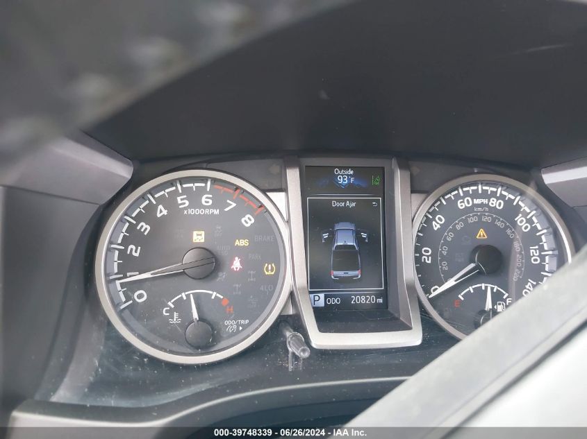 2019 Toyota Tacoma Sr5 V6 VIN: 3TMAZ5CNXKM106809 Lot: 39748339