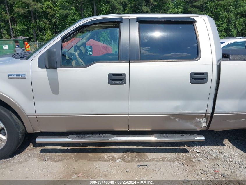 2006 Ford F-150 Lariat/Xlt VIN: 1FTPW12V26FB09190 Lot: 39748340
