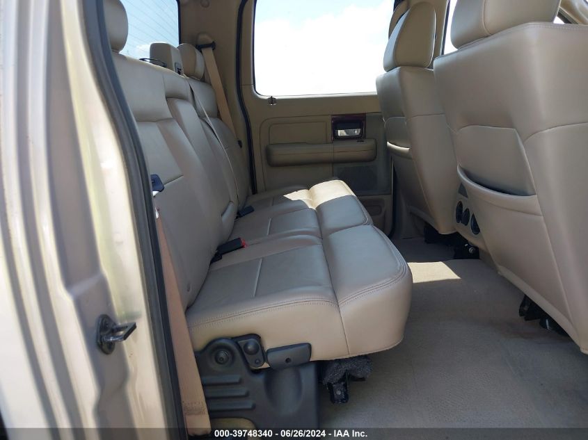 2006 Ford F-150 Lariat/Xlt VIN: 1FTPW12V26FB09190 Lot: 39748340