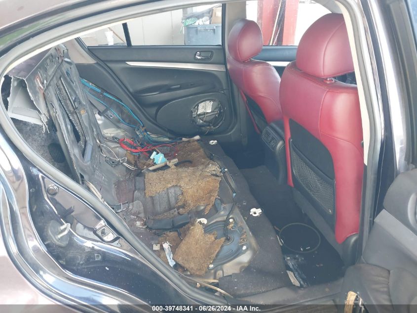 2010 Infiniti G37X Anniversary Edition VIN: JN1CV6AR1AM453412 Lot: 39748341