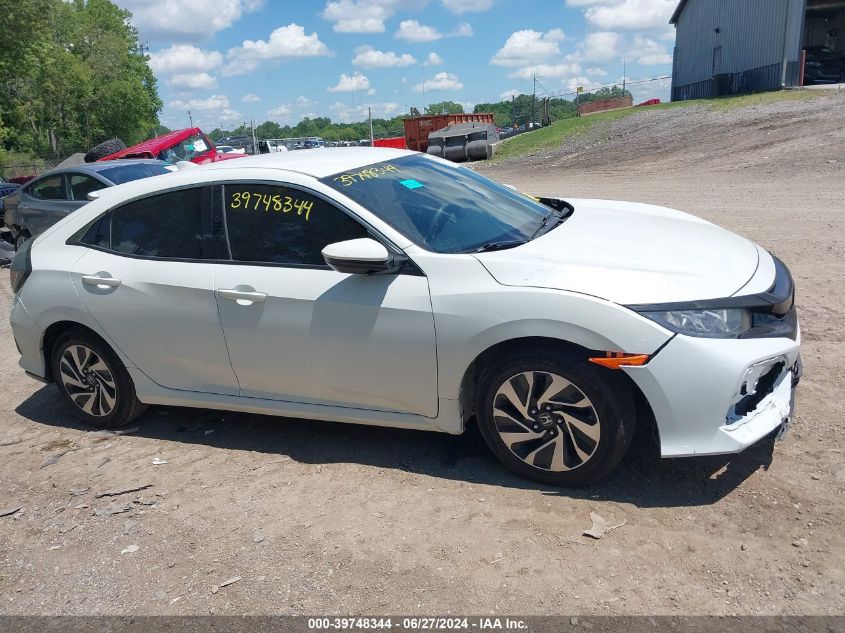 2018 Honda Civic Lx VIN: SHHFK7H29JU216630 Lot: 39748344