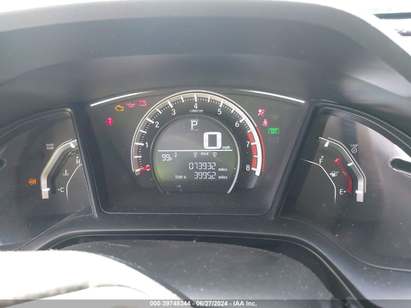 2018 Honda Civic Lx VIN: SHHFK7H29JU216630 Lot: 39748344