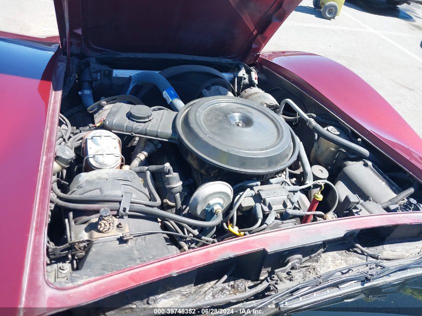 1979 Chevrolet Corvette VIN: 1Z8789S5434972 Lot: 39748352