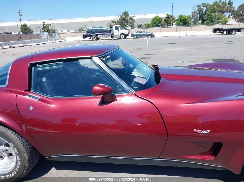 1979 Chevrolet Corvette VIN: 1Z8789S5434972 Lot: 39748352