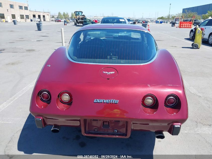 1979 Chevrolet Corvette VIN: 1Z8789S5434972 Lot: 39748352