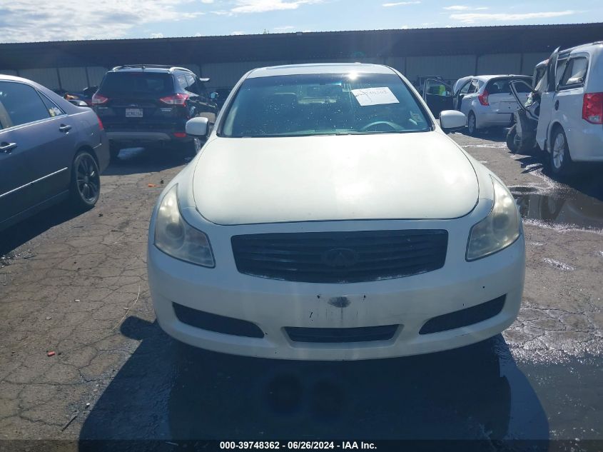 2007 Infiniti G35 Sedan Journey VIN: JNKBV61E77M706469 Lot: 39748362