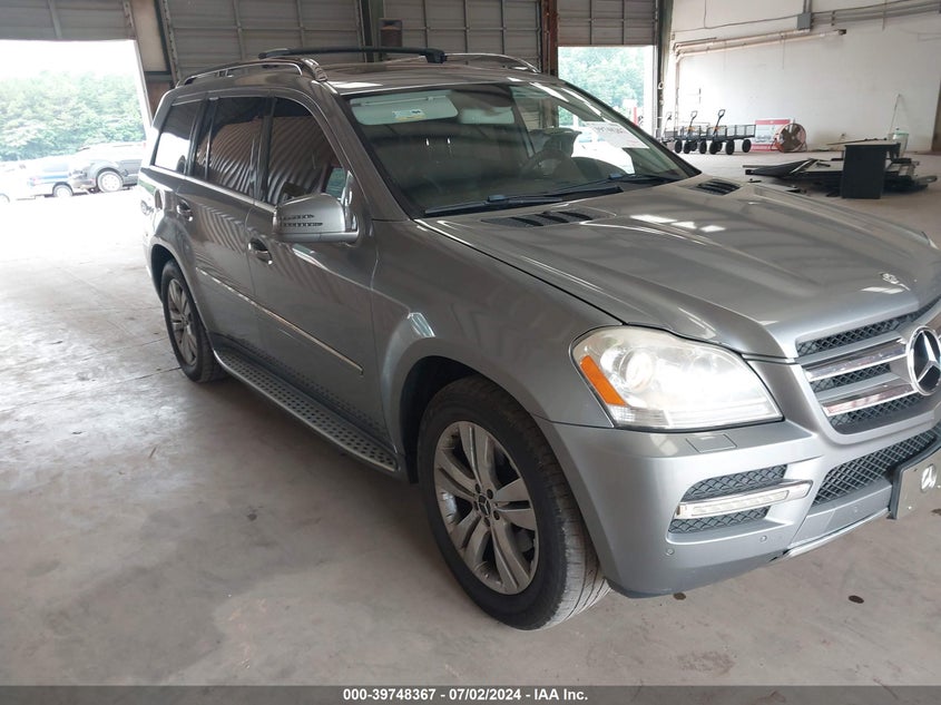2012 Mercedes-Benz Gl 450 4Matic VIN: 4JGBF7BE8CA783507 Lot: 39748367