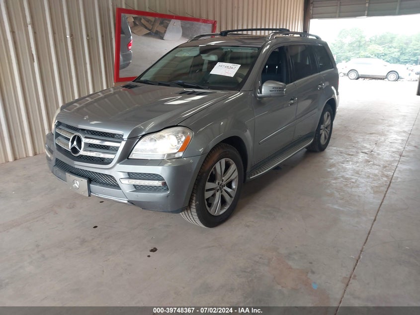 2012 Mercedes-Benz Gl 450 4Matic VIN: 4JGBF7BE8CA783507 Lot: 39748367