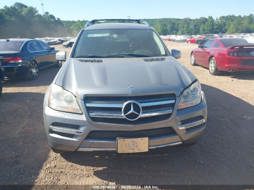 2012 Mercedes-Benz Gl 450 4Matic VIN: 4JGBF7BE8CA783507 Lot: 39748367