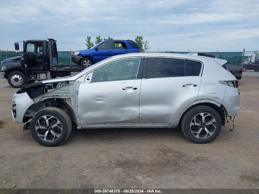 2021 Kia Sportage Lx VIN: KNDPMCAC7M7873500 Lot: 39748370