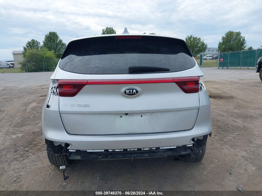 2021 Kia Sportage Lx VIN: KNDPMCAC7M7873500 Lot: 39748370