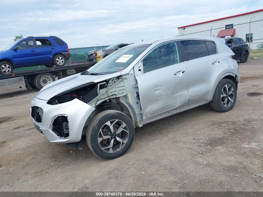 2021 KIA SPORTAGE 2.4L I-4 DI, DOHC, V(VIN: KNDPMCAC7M7873500