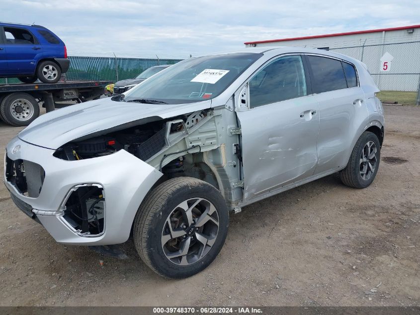 2021 Kia Sportage Lx VIN: KNDPMCAC7M7873500 Lot: 39748370